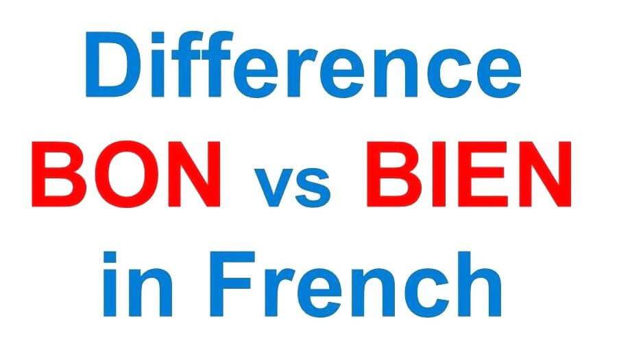 Bon vs. Bien in French  Caroline's French Lessons  Private Tutor Paris