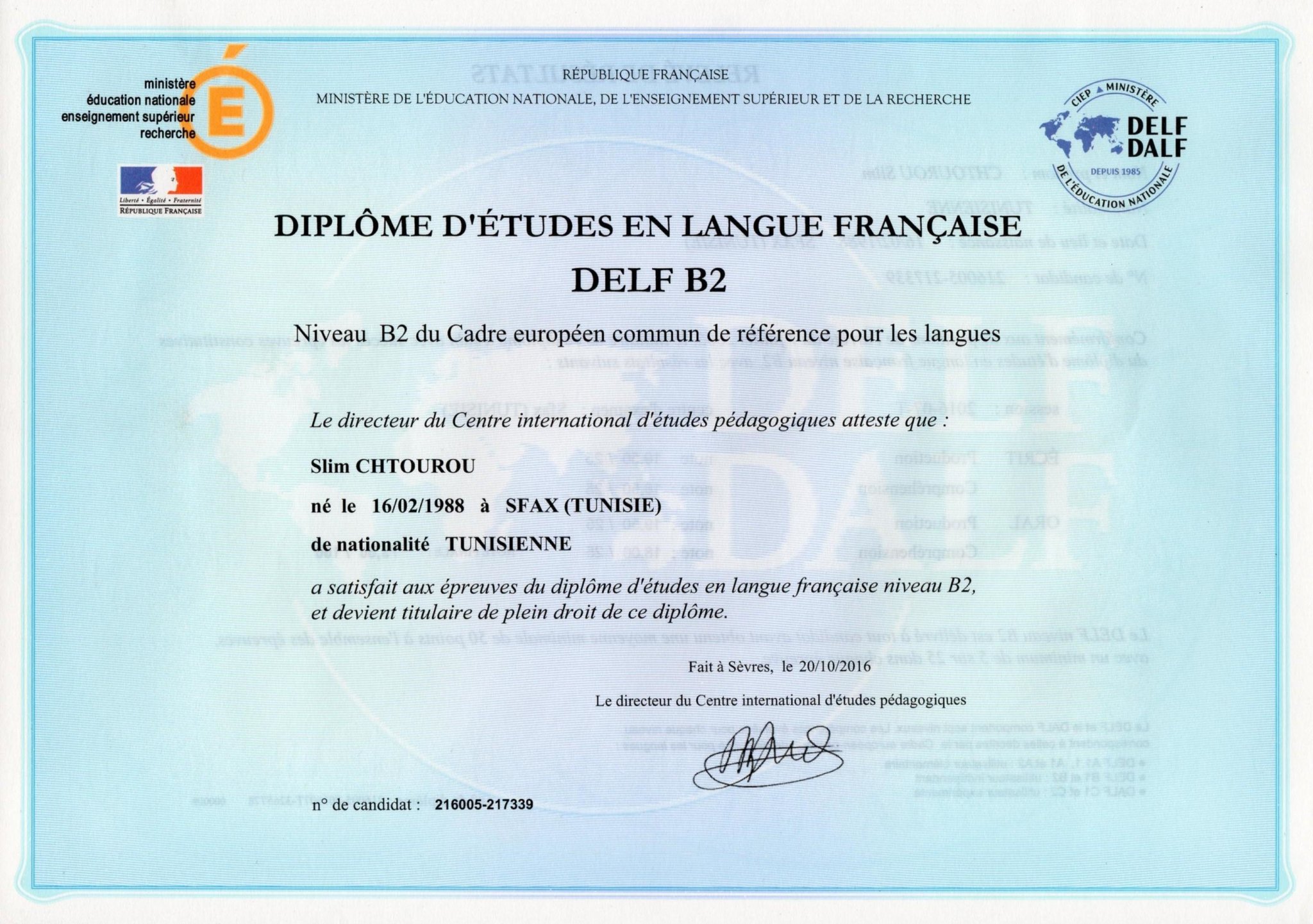 delfb2certificate  Caroline French Courses in Paris